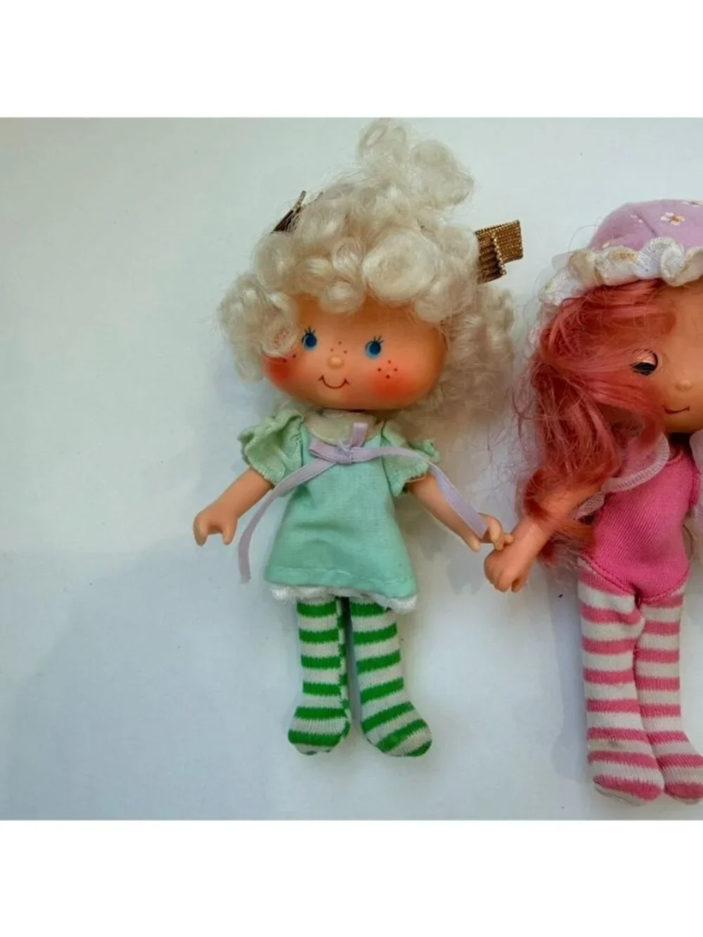 Vintage 1980s Kenner Strawberry Shortcake Dolls & Friends Toy Lot of 8